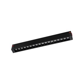 Магнітний трековий світильник PROLUM™ M25; 18W; 220V; SERIES "LD"; Білий 4000K