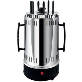 Домашня електрична шашличниця Domotec Ms-7781 1000 Вт біла електрогриль электрошашлычница для будинку