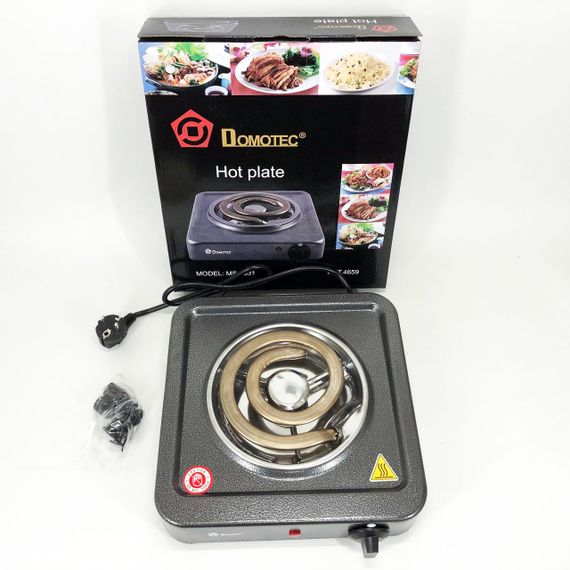 Электроплита Domotec MS-5531. NX-545 Цвет: серый