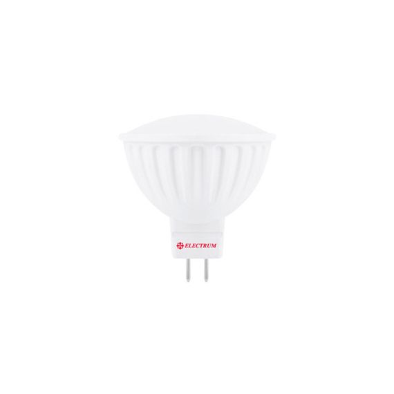 Лампи світлодіодні MR-16 LR-8 7W GU5,3 4000K АЛЮМОПЛ. КОРП. A-LR-0629