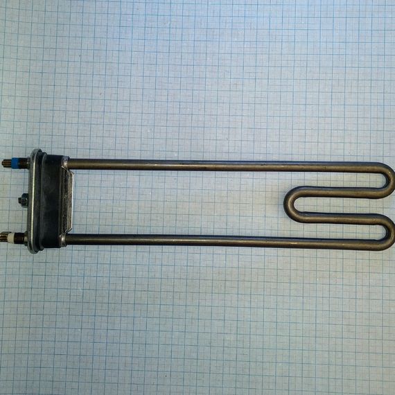 Тен 2000w L-295 для пральної машини Indesit, без отвору з бортом.Thermowatt(Італія) | Зображення 1