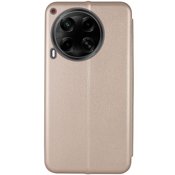Шкіряний чохол-книжка Classy для TECNO Camon 30 (CL6) Золотий | Зображення 1
