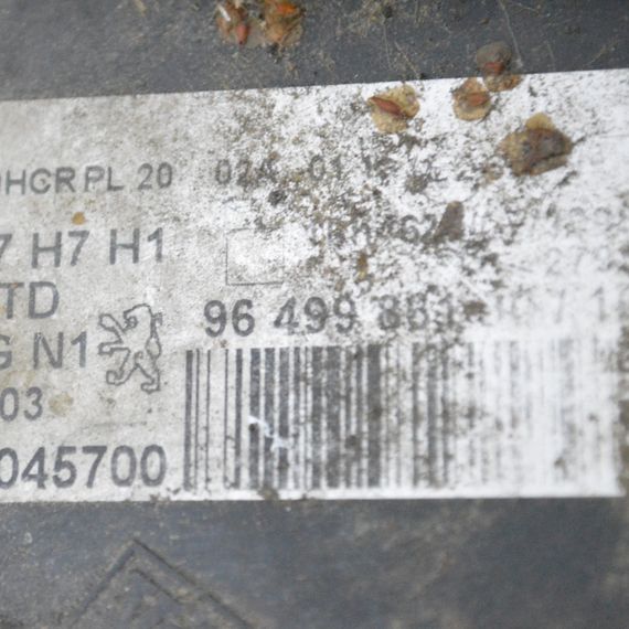 Фара права Peugeot 207 2006-2012 Фара передня права Пежо 207 9649986180 | Зображення 9