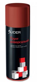 Емаль аерозольна Slider ґрунтована 400 мл Червона