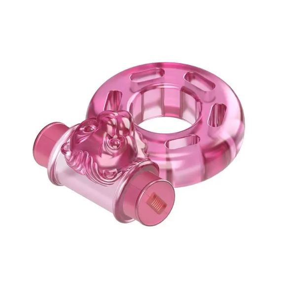 Ерекційне кільце BAILE Ring Bear Pink Sex Aura | Зображення 3