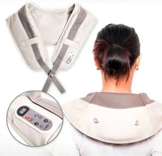 Массажер для шеи ударный Cervical Massage Shawls ST280 Бежевый (ST280_629) | Зображення 2