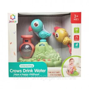 Игра "Птички пьют воду" 25876Е светиться СиняяПтичка