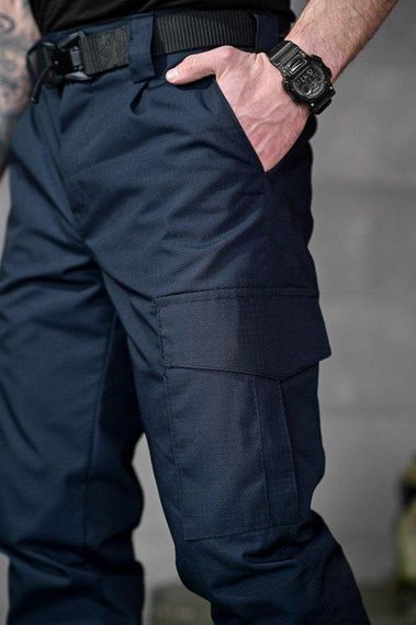 Тактические штаны  рипстоп pyramid дснс  синие  ВТ5059 | Зображення 2