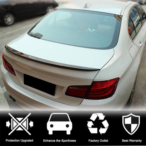 Спойлер V2 (для F10, Карбон) для BMW 5 серия F-10/11/07 2010-2016 гг | Зображення 1