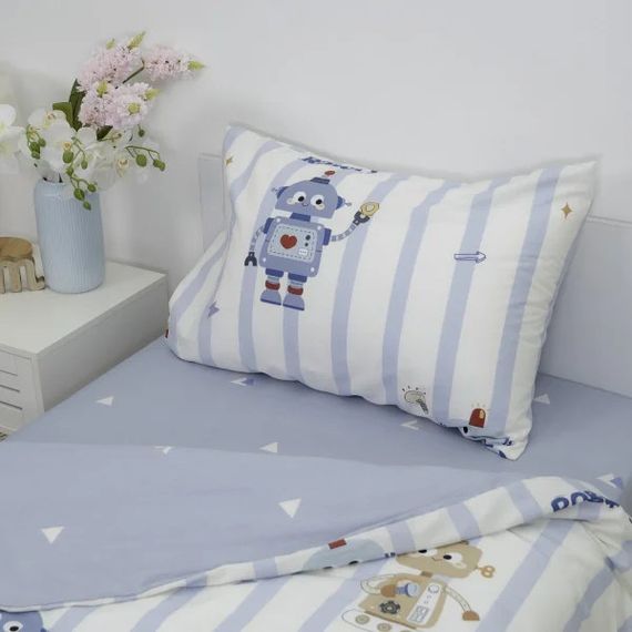 Постельное белье подростковое Viluta Сатин Twill 33 801-P 210х143 см | Зображення 5