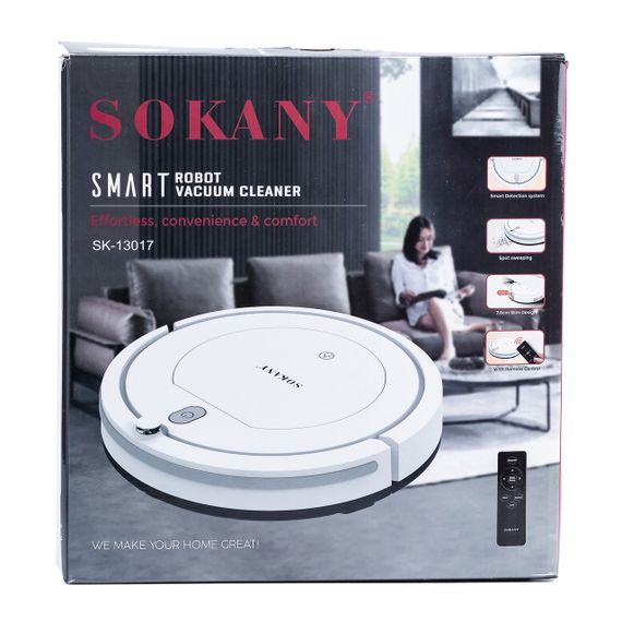 Робот-пилосос Sokany SK13017W Білий | Зображення 7