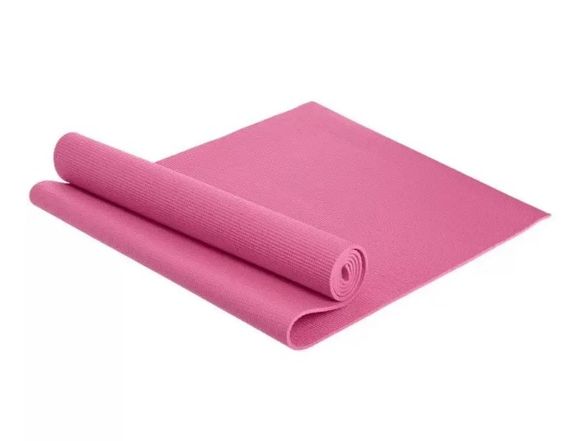 Килимок для йоги та фітнесу Power System PS-4014 PVC Fitness Yoga Mat Pink (173x61x0.6) (PS-4014_Pink) | Зображення 7