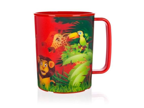 Кухоль пластиковий Banquet Zoo 13 см