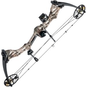 Лук Man Kung NCB75 Fossil KIT Блочный ц:black/green