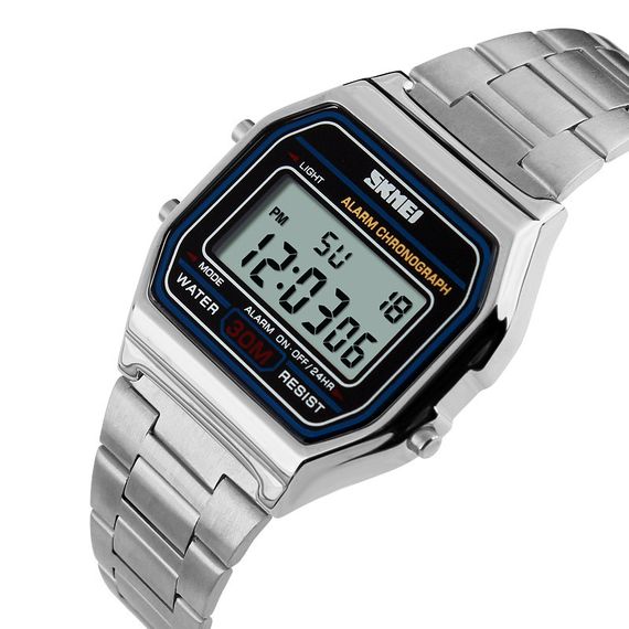 Skmei 1123SI Silver | Зображення 1