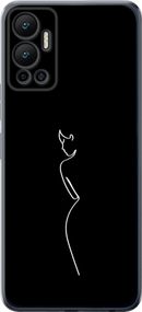 Чехол на Infinix Hot 12 Силуэт1 "4590u-2864-17620"