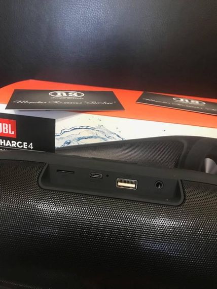 Портативная колонка Charge 4 Black | Зображення 1