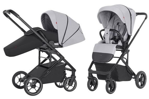 Коляска прогулянкова CRL-5508 "Alfa" Feather Grey BF CARRELLO