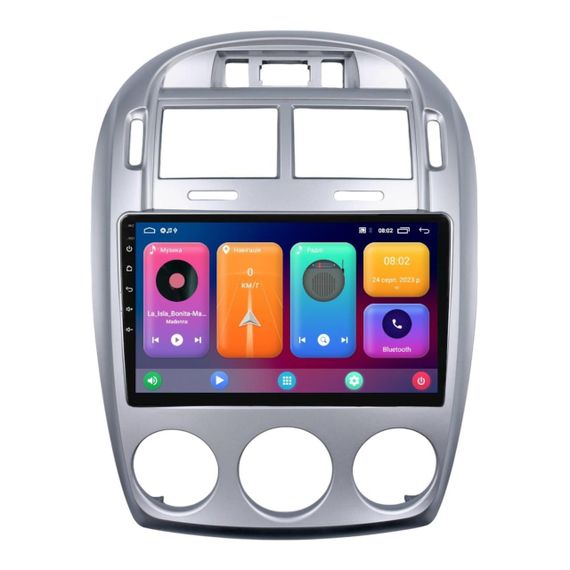 Штатна магнітола серії Cyclone C9 CPL під Kia Cerato 1 LD 2004-2008 (F3) 9 дюймів