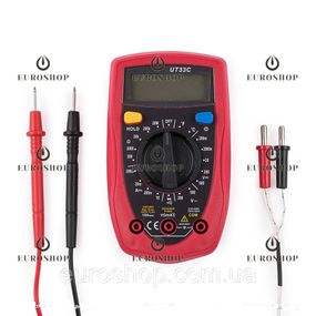 Мультиметр цифровий Digital Multiter DT 33 C, термопара, підсвітка, звуковий продзвінок