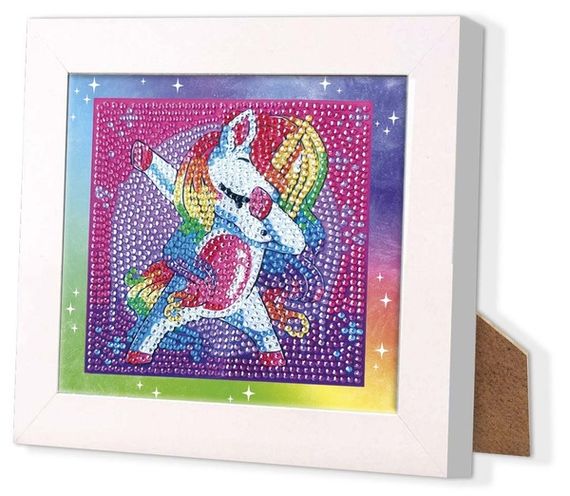 Набір для створення картини в рамці Craze Diamondz Єдиноріг зі стразами | Зображення 3