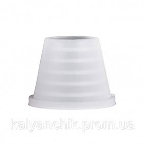 Ущільнювач під чашу кальяну Yahya soft tuch силіконовий білий