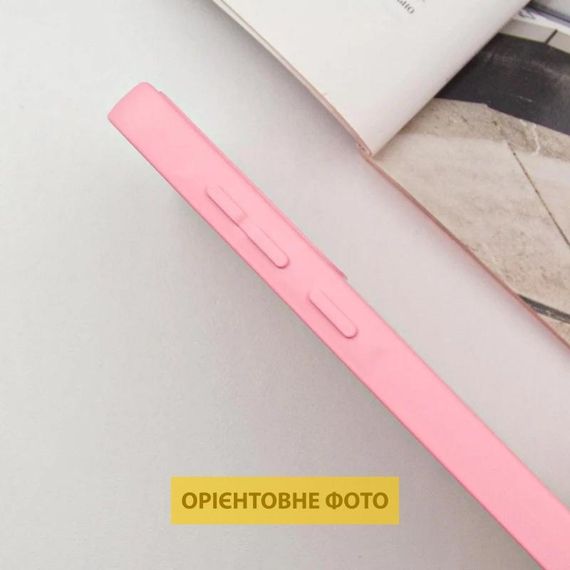 Чохол Silicone Cover Lakshmi Full Camera (AA) with MagFit для Motorola Edge 60 / 60 Fusion Чорний / Black Рожевий / Light pink | Зображення 3