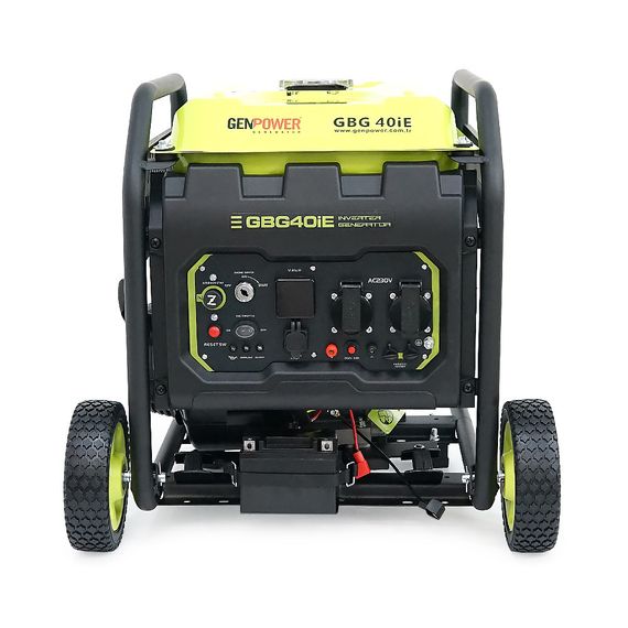 Генератор инверторный БЕНЗИНОВОЙ GENPOWER GBG 40IE 3.2kW (4kVA), однофазный | Зображення 1