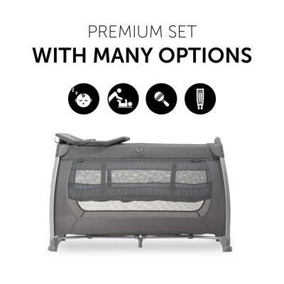 Детский манеж Hauck Play N Relax (Melange Charcoal) (60009-2) | Зображення 5
