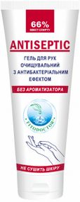 Очищающий гель для рук Фитодоктор с антибактериальным эффектом 65 мл (4820215053549)