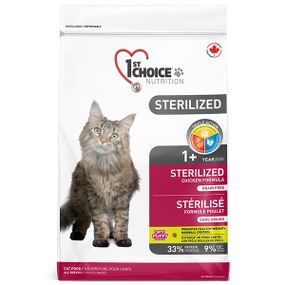 Корм 1st Choice Cat Sterilized сухой с курицей для стерилизованных котов 5 кг