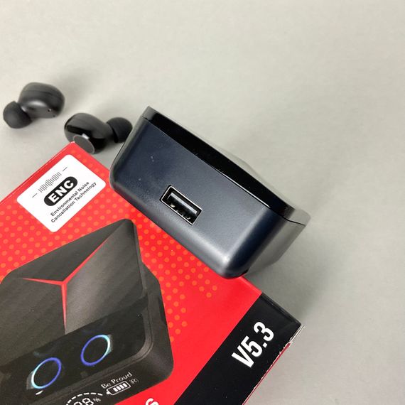 Бездротові навушники M90 Pro series, Gaming EarBuds, Smart Case (Чорний) | Зображення 4