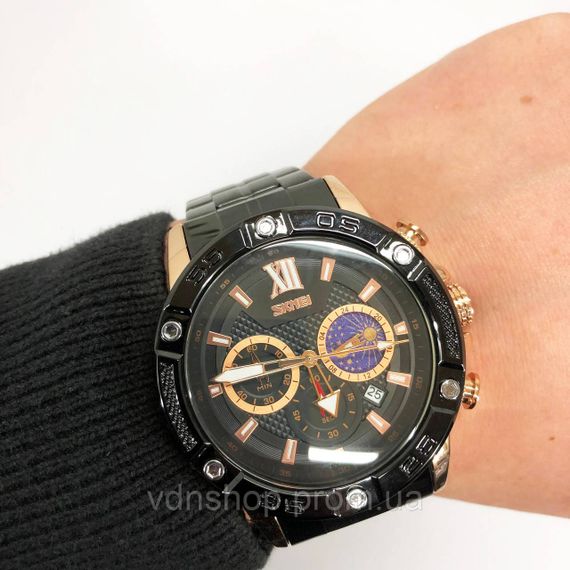 Повсякденні чоловічі годинники SKMEI 9235RG, Годинники для стильного і сучасного чоловіка WG-75 | Зображення 1