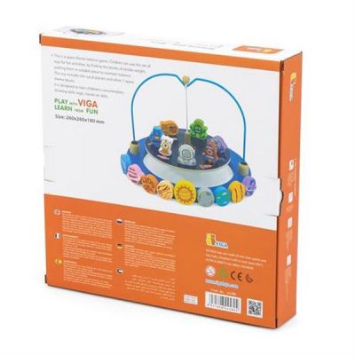 Розвиваюча іграшка Viga Toys гра-баланс Космос (44580) | Зображення 3