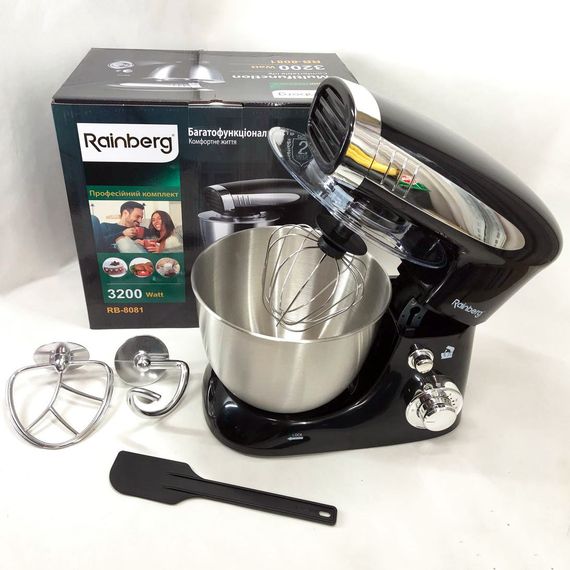 Хороший міксер кухонний міксер, Міксер із насадкою для крему із нержавіючими насадками KT-87 | Зображення 1