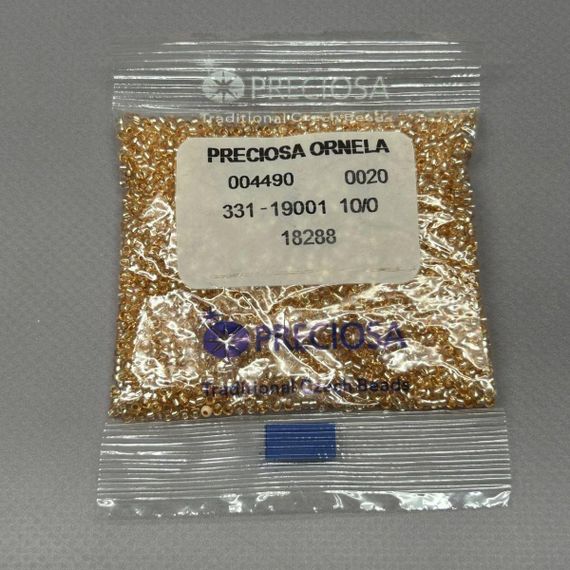 Бисер чешский Preciosa 10/0, цвет 18288 - 50 г | Зображення 1
