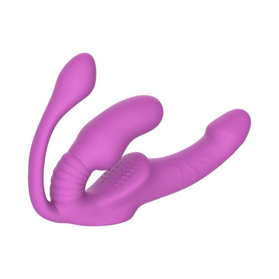 Безремінний страпон с анальною вставкою Teazers Strapless Strap-On with Anal Plug Sex Aura | Зображення 3