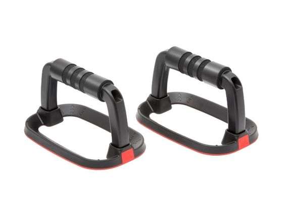 Упори для віджимання Adidas Performance Push Up Bars чорний, червоний Уні 20,7 x 13 x 11,7 см ADAC-12232