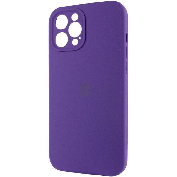 Чехол Silicone Case Full Camera Protective (AA) для Apple iPhone 14 Pro (6.1") Фиолетовый / Amethyst | Зображення 2