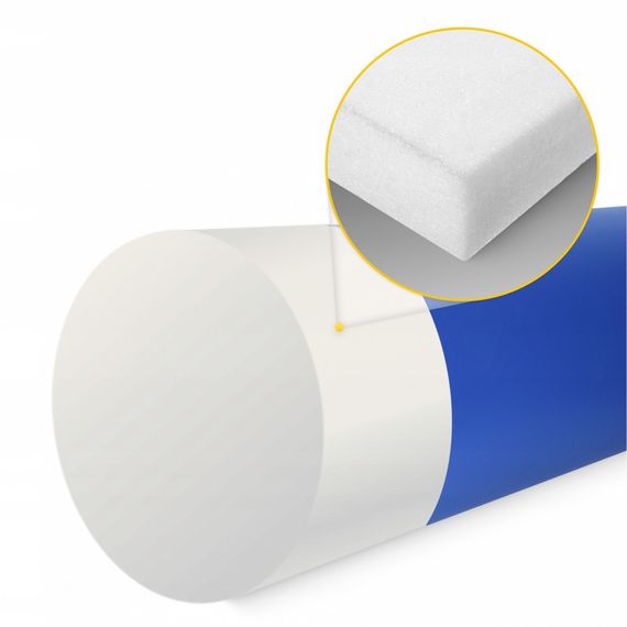 Валик для реабілітації та масажу 4FIZJO 100 x 30 см Blue (P-5905973402958) | Зображення 1