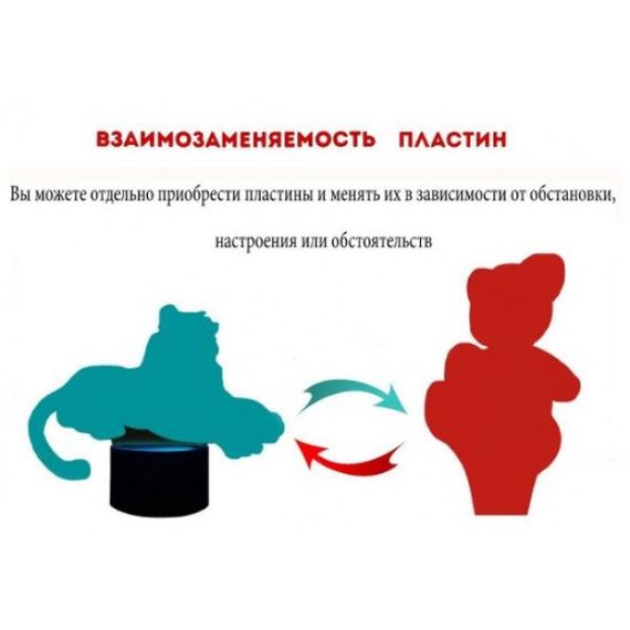 3D светильник ночник с пультом "Эдвард Элрик" 3DTOYSLAMP | Зображення 3