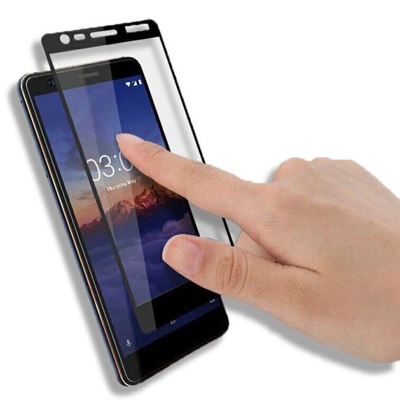 Захисне скло 2.5D на весь екран для Nokia 3.1 | Зображення 2