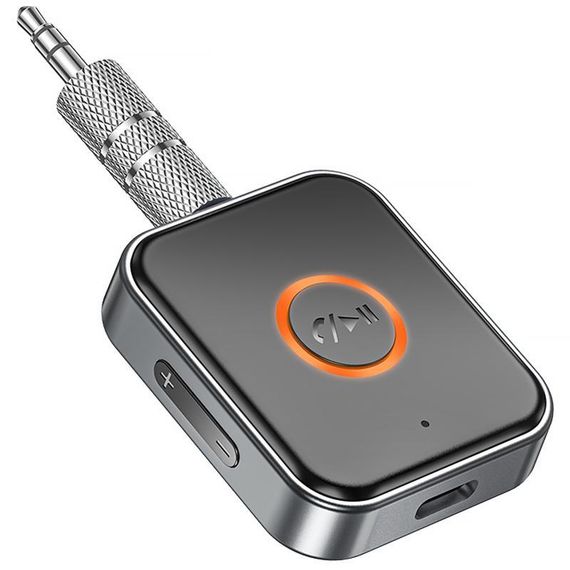 Bluetooth аудіо ресивер Borofone BC55 Suave (AUX 3.5mm) Black | Зображення 1