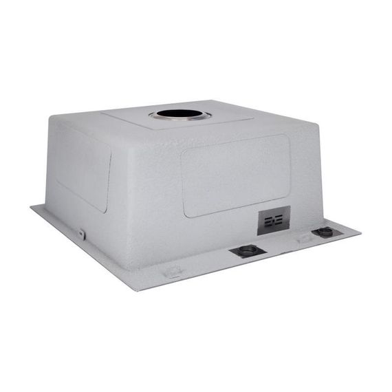 Lidz Handmade H5050HB Мойка для кухни интегрированная Decor Black PVD Honeycomb 2,5/0,5 мм LDH5050BDECPVD48369 | Зображення 4