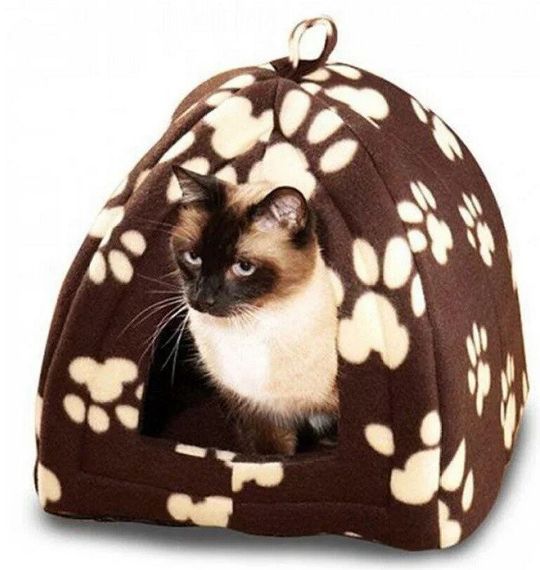 М'який будиночок для собак і котів Pet Hut White великий 35см х 40см XPRO (45609-_199) | Зображення 3
