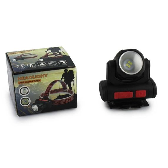 Фонарик налобный BAILONG BL-2001 Аккумуляторный фонарик ∙ USB зарядка | Зображення 1