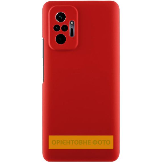 Чохол TPU GETMAN Liquid Silk Full Camera для Xiaomi Redmi Note 13 4G Червоний / Dark Red