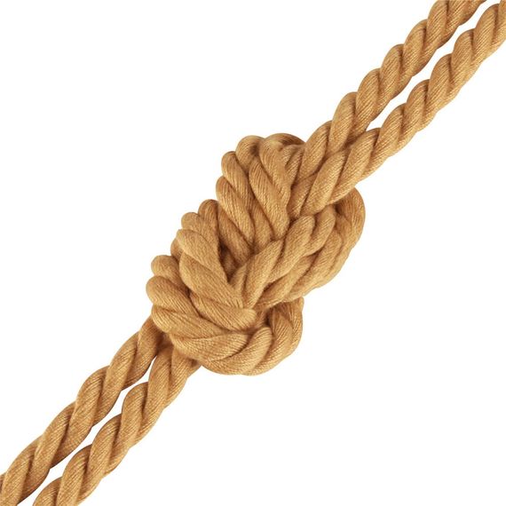 Мотузка - Rebellion Reign Natural Bondage Rope, 10 м | Зображення 5