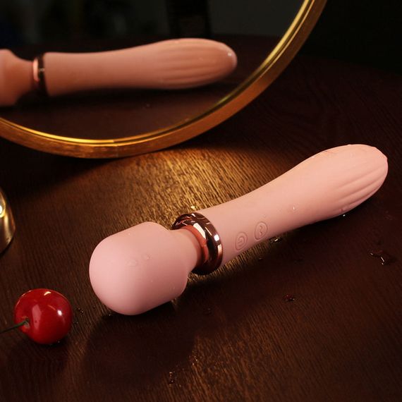Вібратор двосторонній Babydoll Універсальний. Рожевий B2115-1 | Зображення 9