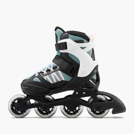 Kids' Inline Fitness Skates Fit 5 - Pink/Khaki - 32/35 | Зображення 2